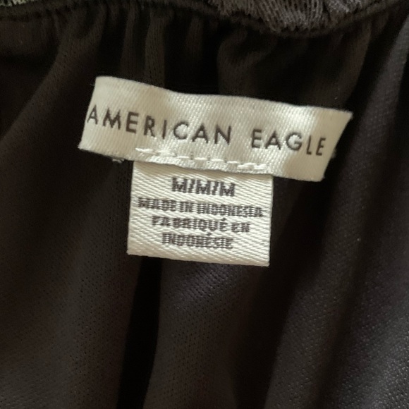 NWOT American Eagle Chiffon Floral Spaghetti Strap Sun Dress size Medium - Picture 6 of 6